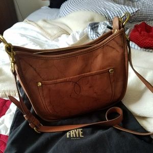 New Frye shoulder bag and wallet